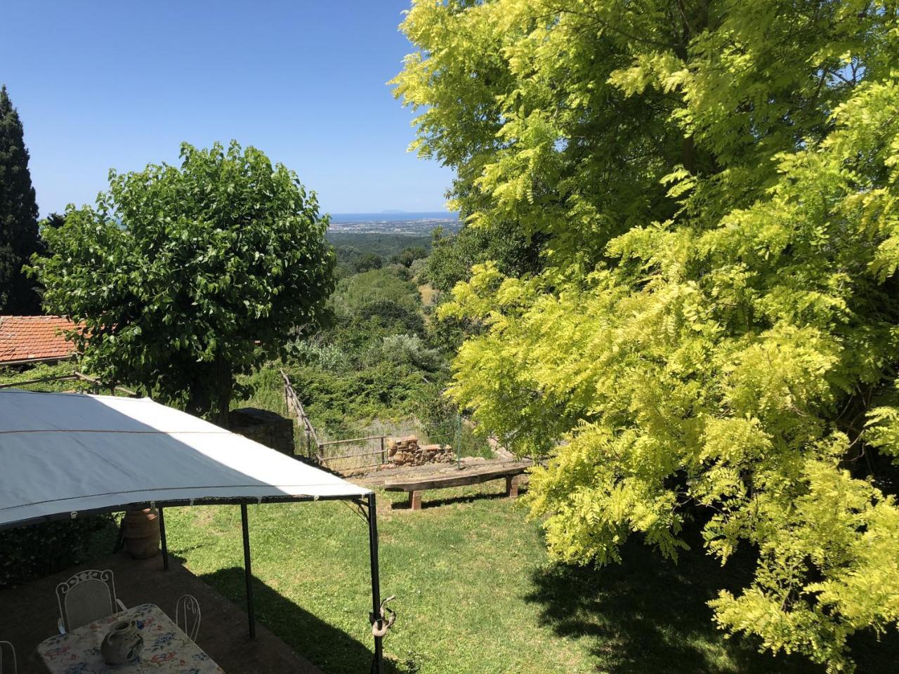 Haus Malerin - Meerblick, Umzaeunter Garten By Toscanatour Guardistallo Extérieur photo